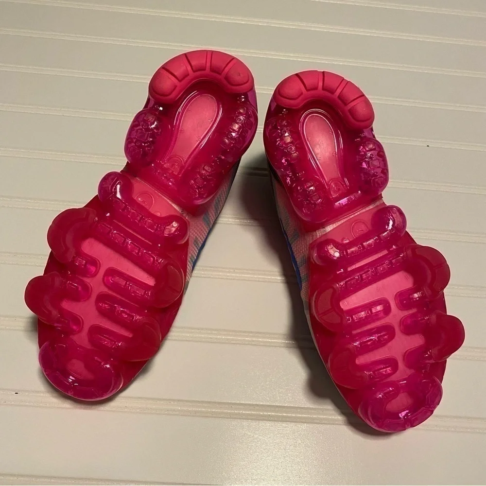 Nike Air VaporMax 2019 GS Photo Blue Pink Blast Size 4.5Y Women 6 AJ2616-008 NWT